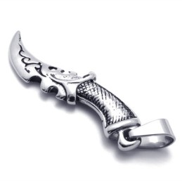 Ciondolo In Titanio A Forma Di Coltello
