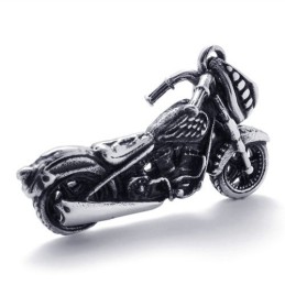 Ciondolo Motocicletta In Titanio