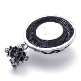 Ciondolo In Titanio Con Zircone