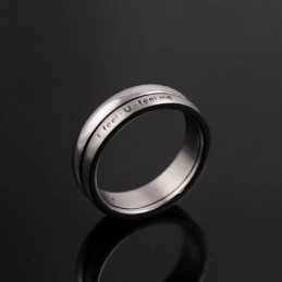 Anello Singolo In Titanio