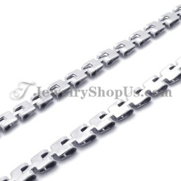 Elegante Collana In Titanio