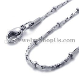 Catena Da Donna In Titanio Argento Moda