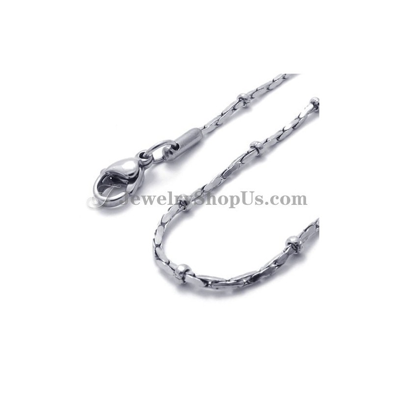 Catena Da Donna In Titanio Argento Moda Catena Da Donna In Titanio Argento Moda