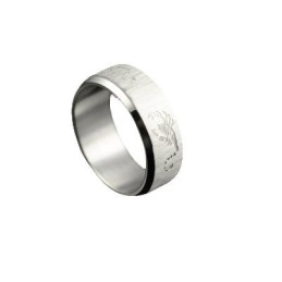 Anello Da Uomo In Titanio Scorpion