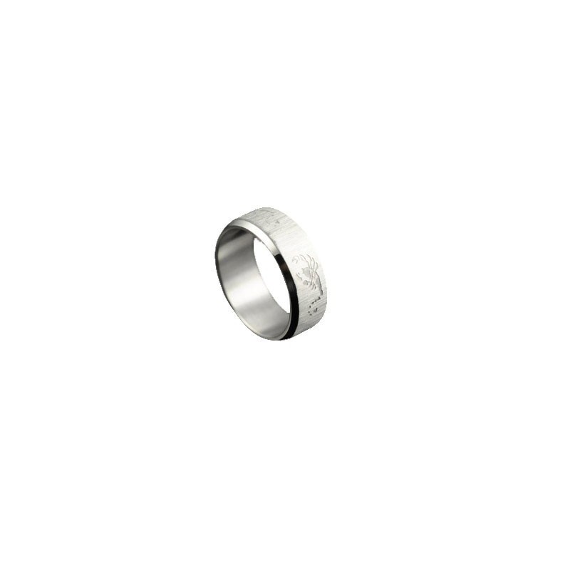 Anello Da Uomo In Titanio Scorpion Anello Da Uomo In Titanio Scorpion