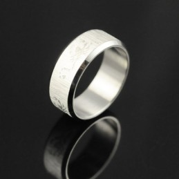 Anello Da Uomo In Titanio Scorpion
