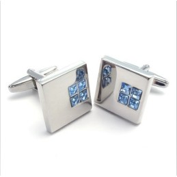 Gemelli In Titanio Di Alta Qualità, Eleganti, Dalla Forma E Dal Colore Brillanti.