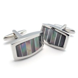 Gemelli In Titanio Cupronichel Di Eccellente Qualità, Brillantezza Dei Colori E Design Professionale