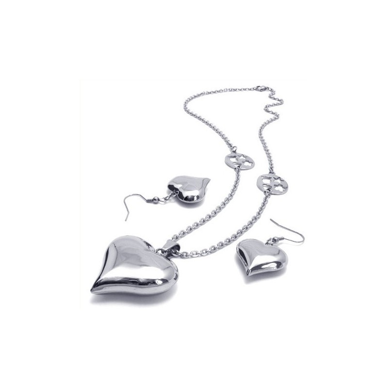 Bellissimo Design, Brillantezza Dei Colori, Set Di Gioielli In Titanio Di Qualità Affidabile, Comprendente Collana, Ciondolo E O Bellissimo Design, Brillantezza Dei Colori, Set Di Gioielli In Titanio Di Qualità Affidabile, Comprendente Collana, Ciondolo E O