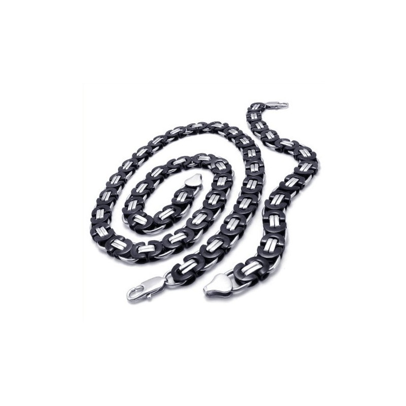 Set Di Gioielli In Titanio Di Alta Qualità Con Colori Delicati, Realizzato Con Maestria E Comprende Collana E Braccialetto. Set Di Gioielli In Titanio Di Alta Qualità Con Colori Delicati, Realizzato Con Maestria E Comprende Collana E Braccialetto.