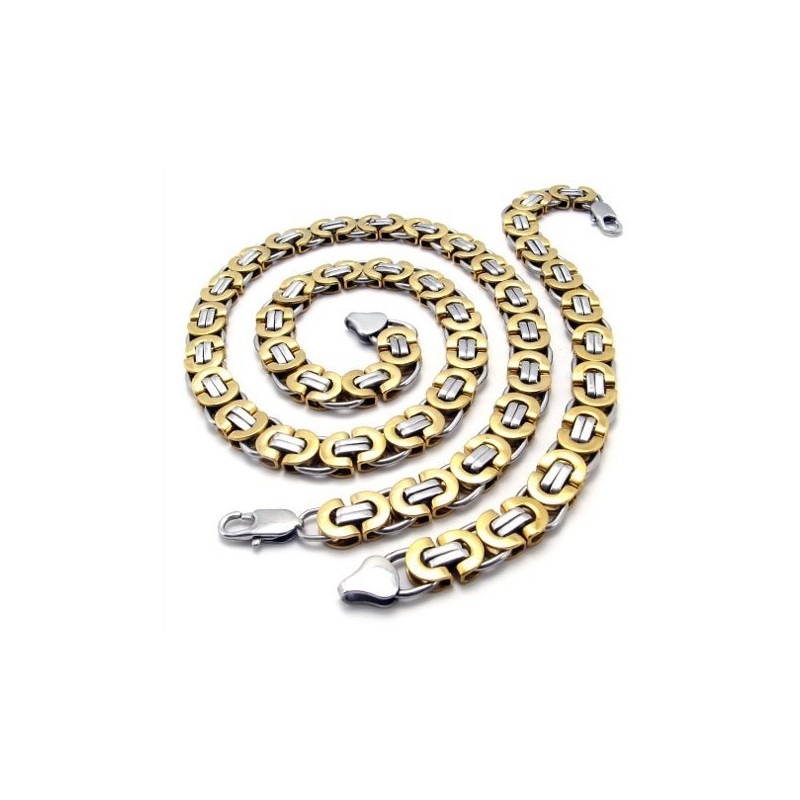 Set Di Gioielli In Titanio Di Qualità Superiore Con Brillantezza Dei Colori Di Ultima Tecnologia, Comprensivo Di Collana E Bracc Set Di Gioielli In Titanio Di Qualità Superiore Con Brillantezza Dei Colori Di Ultima Tecnologia, Comprensivo Di Collana E Bracc