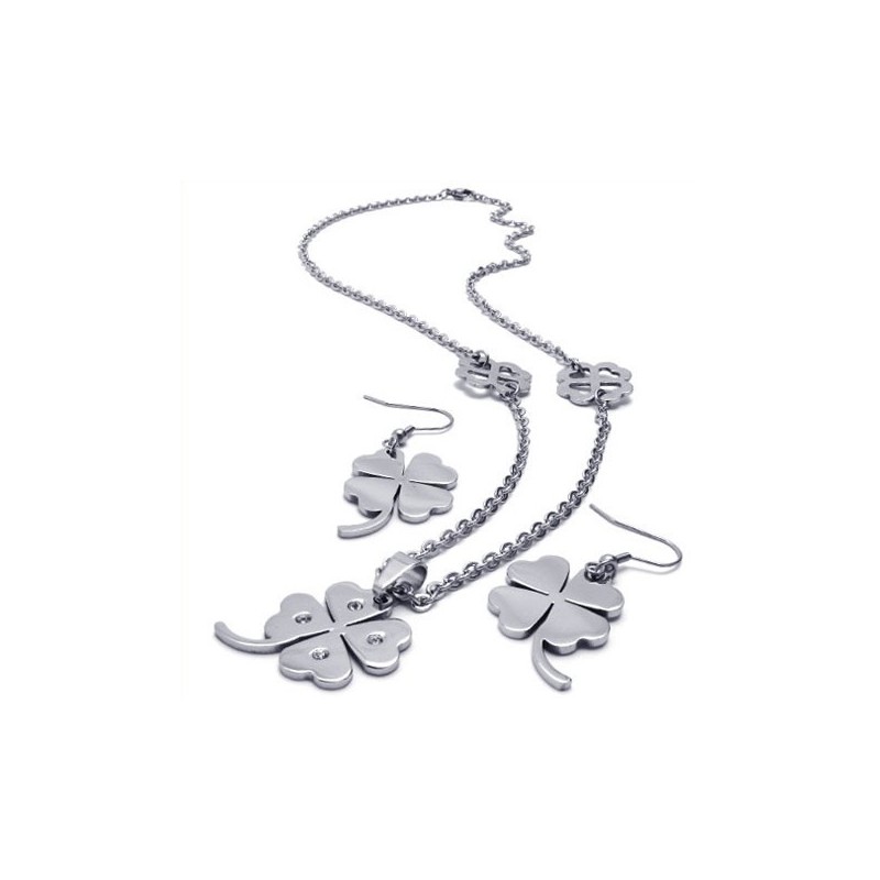Set Di Gioielli In Titanio Di Eccellente Qualità, Con Forma Elegante, Colore Brillante E Collana, Ciondolo E Orecchini Inclusi. Set Di Gioielli In Titanio Di Eccellente Qualità, Con Forma Elegante, Colore Brillante E Collana, Ciondolo E Orecchini Inclusi.
