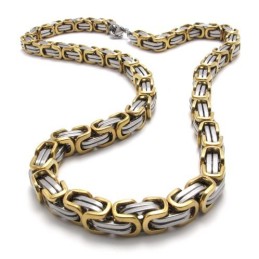 Set Di Gioielli In Titanio Di Qualità Stabile, Brillantezza Del Colore Finemente Lavorata, Comprensivo Di Collana E Braccialetto