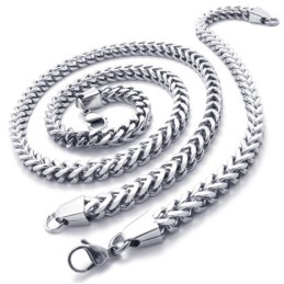 Set Di Gioielli In Titanio Di Alta Qualità Rational Construction Color Brilliancy, Con Collana E Braccialetto