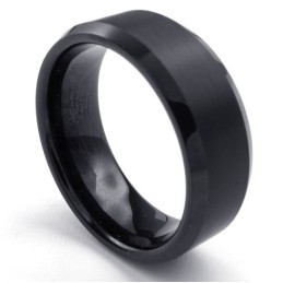 Abile Manifattura, Colori Delicati, Anello In Tungsteno Di Eccellente Qualità