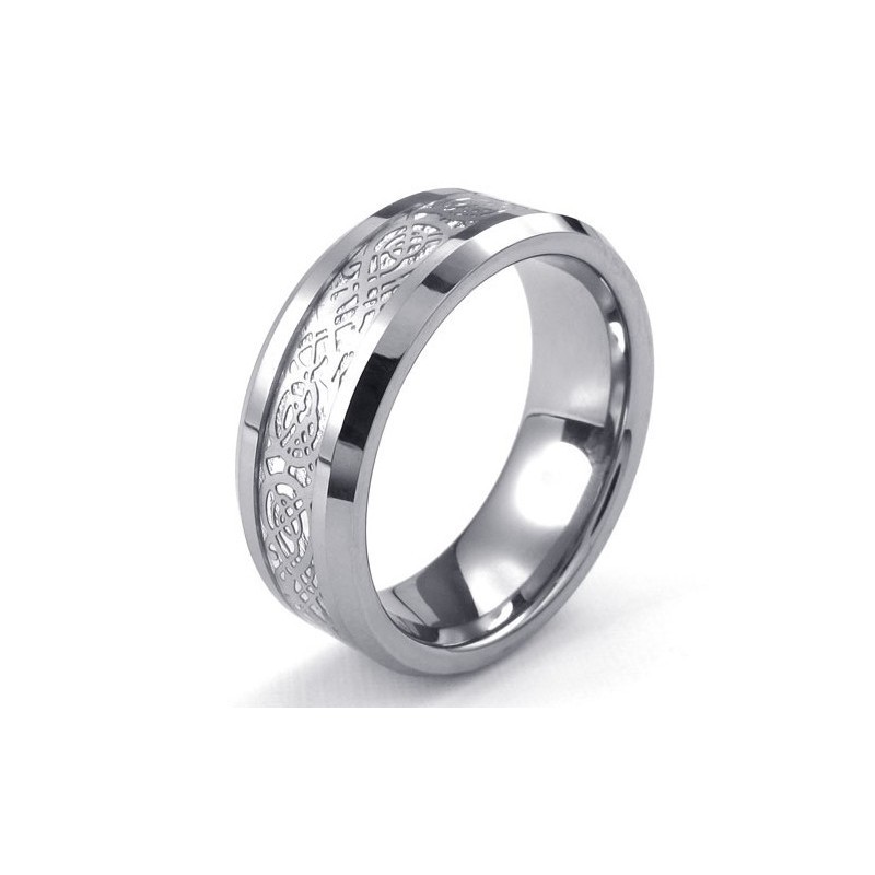 Bellissimo Design, Brillantezza Dei Colori, Anello In Tungsteno Di Qualità Stabile Bellissimo Design, Brillantezza Dei Colori, Anello In Tungsteno Di Qualità Stabile