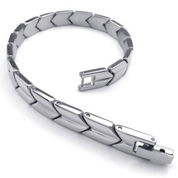 Bracciale In Titanio Di Eccellente Qualità, Brillantezza Dei Colori E Design Abile