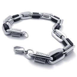 Bracciale In Titanio Di Manifattura Abile, Brillantezza Del Colore E Durevolezza Nell'Uso.