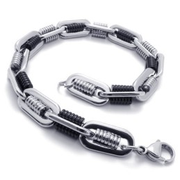 Bracciale In Titanio Di Manifattura Abile, Brillantezza Del Colore E Durevolezza Nell'Uso.