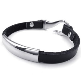 Tecnologia Sofisticata Colori Delicati Bracciale In Pelle Di Titanio Di Eccellente Qualità