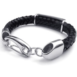 Bracciale In Pelle Di Titanio Di Qualità Affidabile, Colori Delicati E Design Abile
