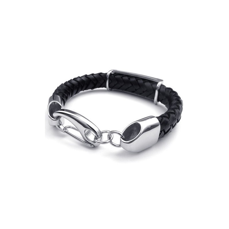 Bracciale In Pelle Di Titanio Di Qualità Affidabile, Colori Delicati E Design Abile Bracciale In Pelle Di Titanio Di Qualità Affidabile, Colori Delicati E Design Abile