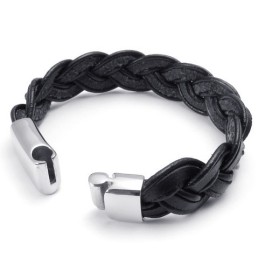 Bracciale In Pelle Di Titanio Di Qualità Affidabile, Colori Delicati E Design Abile