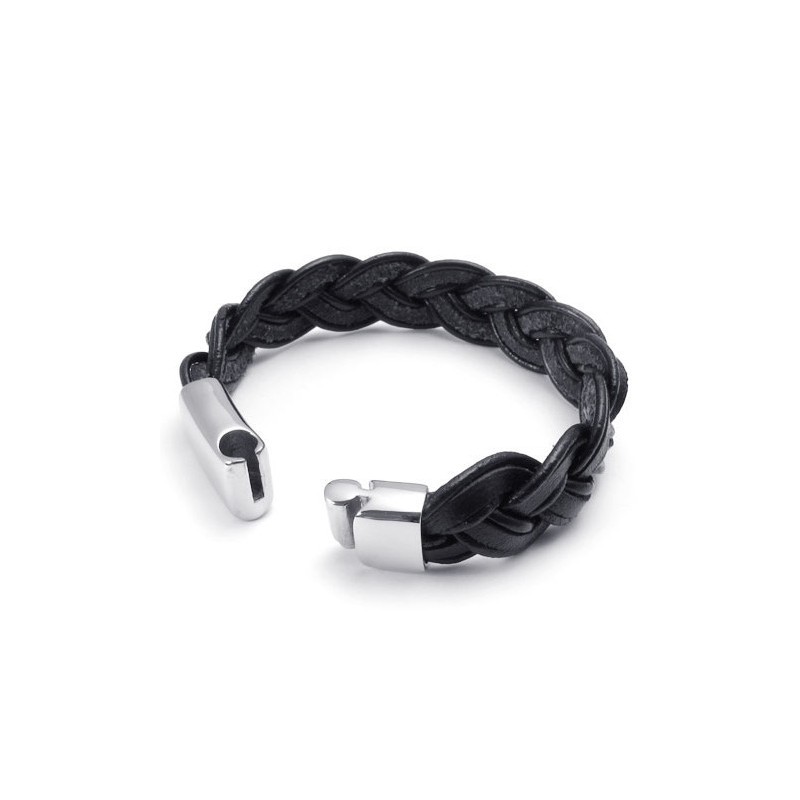 Bracciale In Pelle Di Titanio Di Qualità Affidabile, Colori Delicati E Design Abile Bracciale In Pelle Di Titanio Di Qualità Affidabile, Colori Delicati E Design Abile