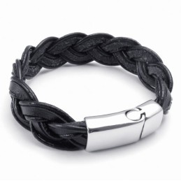 Bracciale In Pelle Di Titanio Di Qualità Affidabile, Colori Delicati E Design Abile