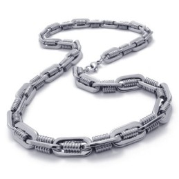 Collana In Titanio Di Qualità Superiore Con Brillantezza Dei Colori E Design Professionale