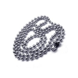 Collana Con Ciondolo A Forma Di Foglia D'Acero In Titanio Puro Nero