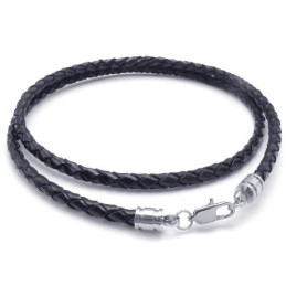 Collana In Pelle Di Titanio Con Colori Delicati E Design Abile, Famosa In Tutto Il Mondo
