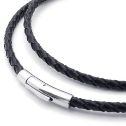 Collana In Pelle Di Titanio Di Qualità Stabile E Brillantezza Del Colore Di Costruzione Razionale
