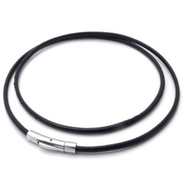 Collana In Pelle Di Titanio Di Qualità Superiore Con Motivi Alla Moda E Colori Brillanti