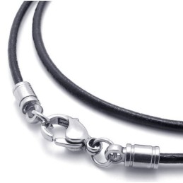 Collana In Pelle Di Titanio Di Eccellente Qualità, Colori Delicati E Finemente Lavorati