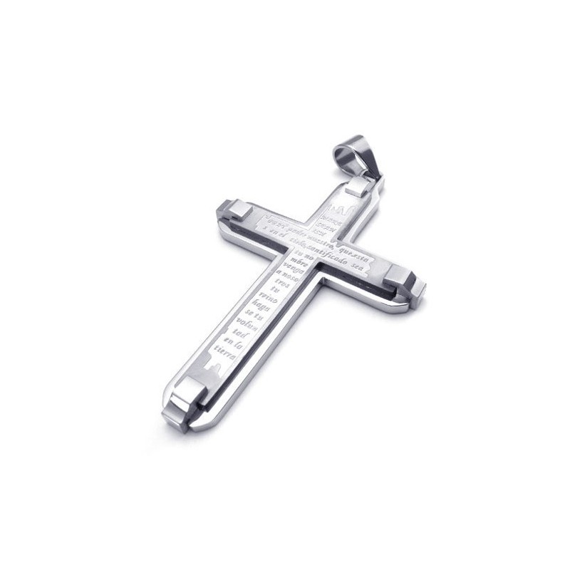 Tecnologia Sofisticata, Brillantezza Dei Colori, Ciondolo A Croce In Titanio Di Fama Mondiale