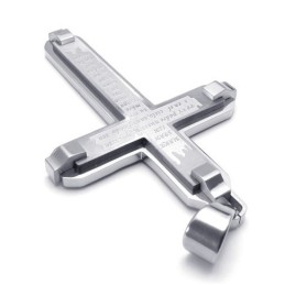 Tecnologia Sofisticata, Brillantezza Dei Colori, Ciondolo A Croce In Titanio Di Fama Mondiale