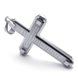 Tecnologia Sofisticata, Brillantezza Dei Colori, Ciondolo A Croce In Titanio Di Fama Mondiale