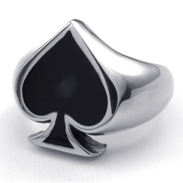 Anello In Titanio Di Qualità Affidabile, Forma Elegante E Brillantezza Del Colore