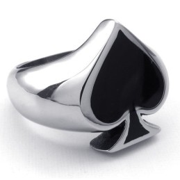 Anello In Titanio Di Qualità Affidabile, Forma Elegante E Brillantezza Del Colore