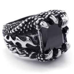 Anello In Titanio Di Qualità Stabile, Dal Design Lussuoso E Dai Colori Delicati.