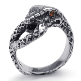Anello In Titanio Di Alta Qualità Con Brillantezza Del Colore Finemente Lavorato