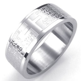 Anello In Titanio Di Qualità Superiore Con Brillantezza Dei Colori E Design Professionale