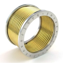 Costruzione Razionale, Brillantezza Del Colore, Anello In Titanio Di Qualità Stabile
