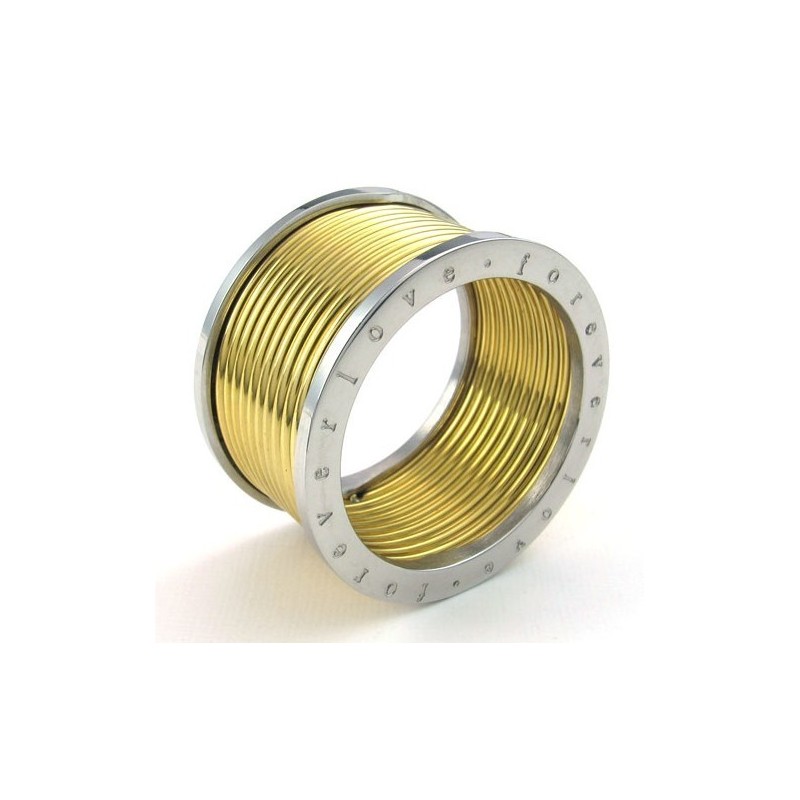 Costruzione Razionale, Brillantezza Del Colore, Anello In Titanio Di Qualità Stabile Costruzione Razionale, Brillantezza Del Colore, Anello In Titanio Di Qualità Stabile