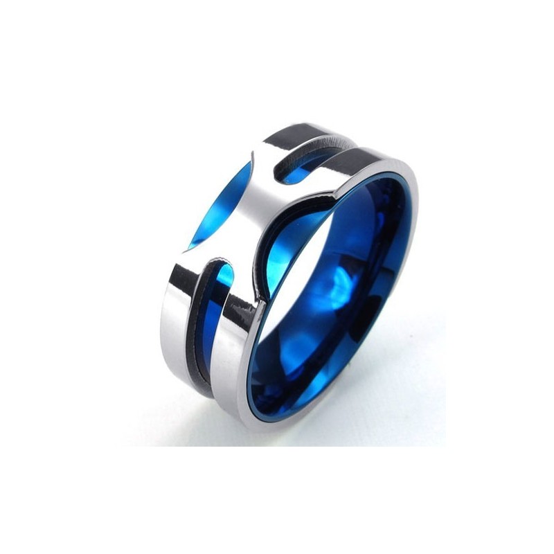 Forma Elegante, Bellissimi Colori, Anello In Titanio Di Qualità Affidabile Forma Elegante, Bellissimi Colori, Anello In Titanio Di Qualità Affidabile