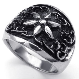 Anello In Titanio Di Qualità Affidabile, Dal Design Lussuoso E Dai Colori Delicati.
