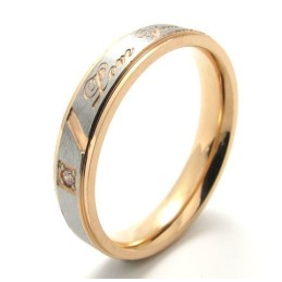 Bellissimo Design, Bellissimi Colori, Anello In Titanio Di Alta Qualità