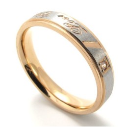 Bellissimo Design, Bellissimi Colori, Anello In Titanio Di Alta Qualità