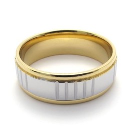 Anello In Titanio Di Alta Qualità, Brillantezza Del Colore E Durevolezza Nell'Uso.